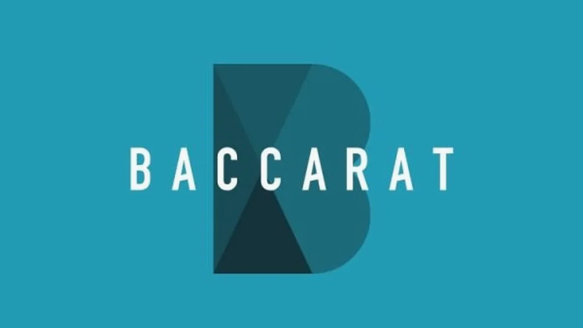Interface clássica do jogo de Baccarat da Genesis Gaming
