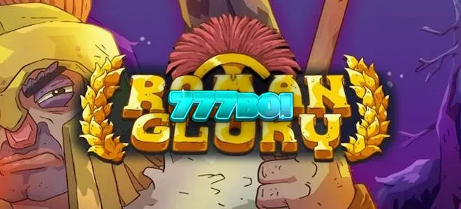 Interface de jogo do slot Roman Glory com temática romana